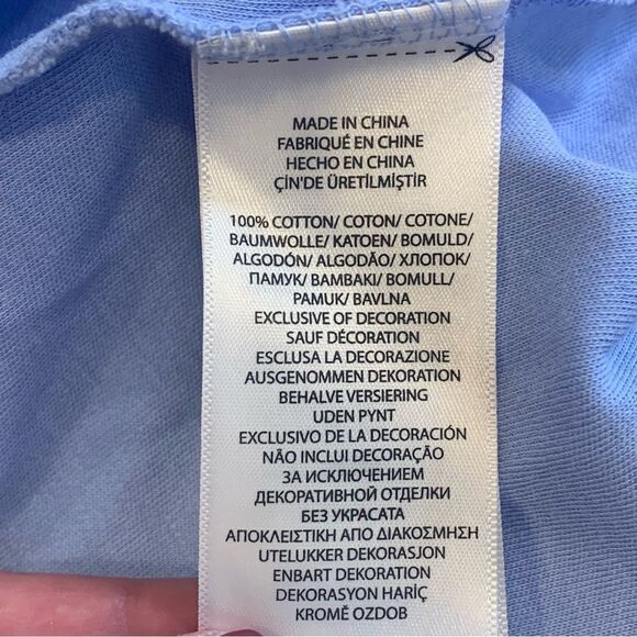 Polo Ralph Lauren Light Blue Polo Shirt Size XXL - Picture 7 of 10